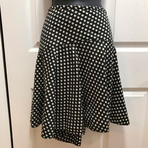 Marc Jacobs Women's High Low Skirt, black size 2